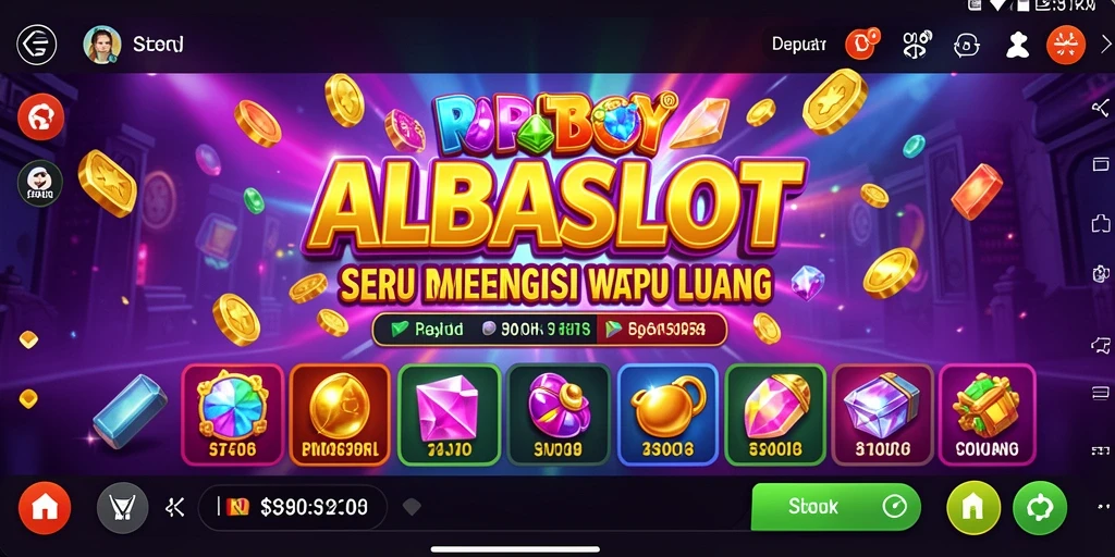 Tampilan menarik dari gameplay <strong>ALBASLOT</strong> yang seru dan menghibur.