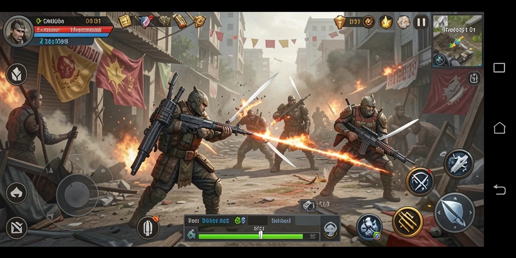 Tampilan gameplay menarik dan menegangkan dari BARU01.