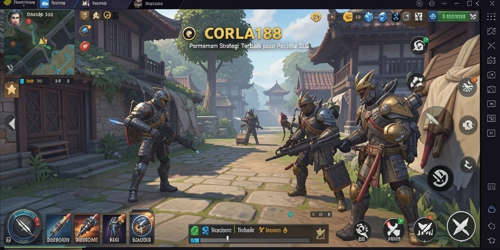 Tangkapan layar menunjukkan gameplay mendebarkan di dunia <strong>CORLA188</strong>.