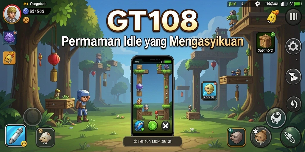 Gameplay seru dan santai di GT108 yang merilekskan.
