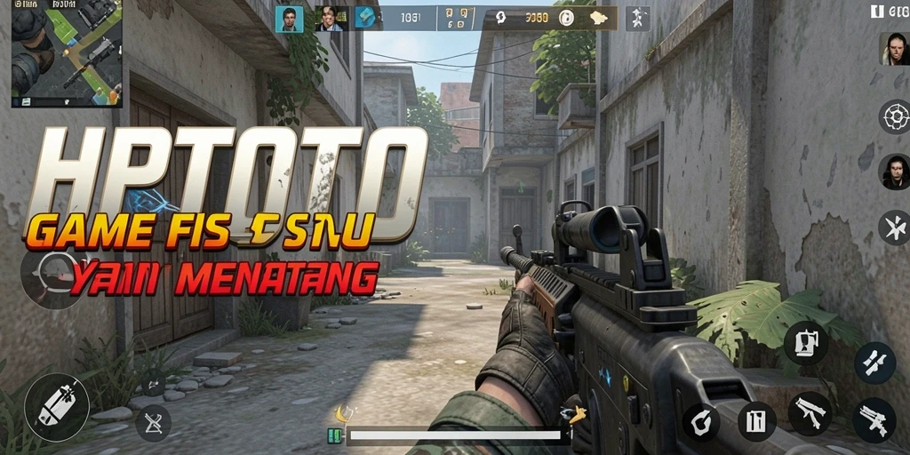 Tangkapan layar gameplay HPTOTO menunjukkan aksi tembak-menembak yang mendebarkan.