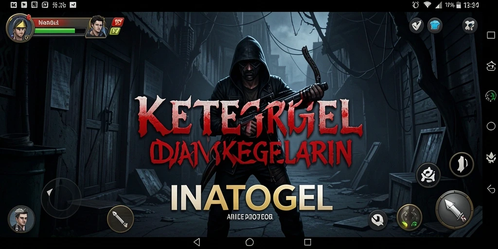 Tangkapan layar INATOGEL menunjukkan suasana Horror yang mencekam dengan grafis yang mendetail.