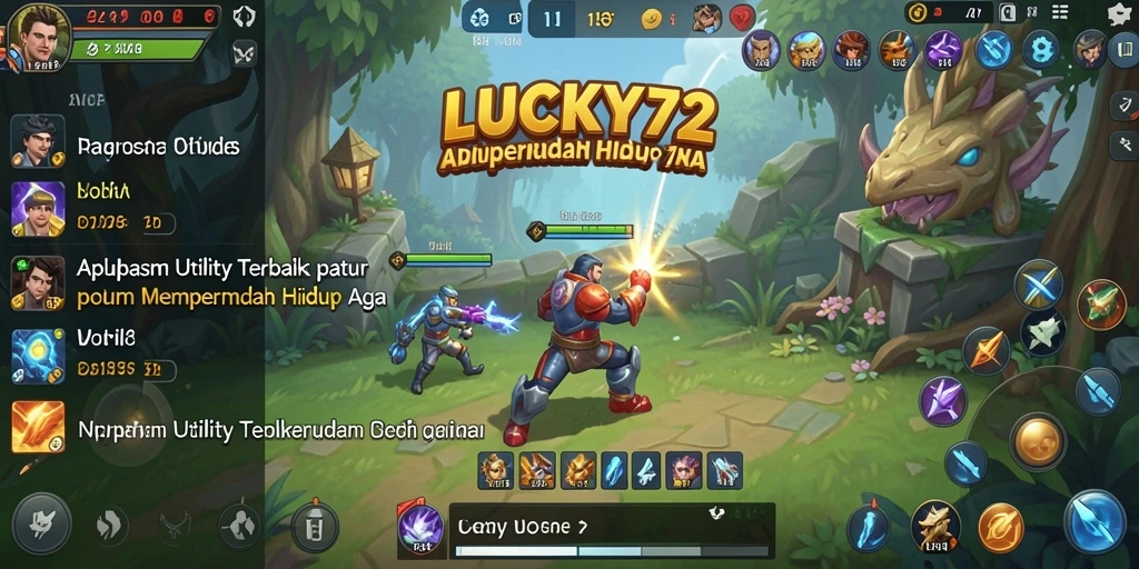Screenshot utama LUCKY72 menunjukkan antarmuka yang bersih dan fitur pengingat yang efektif.
