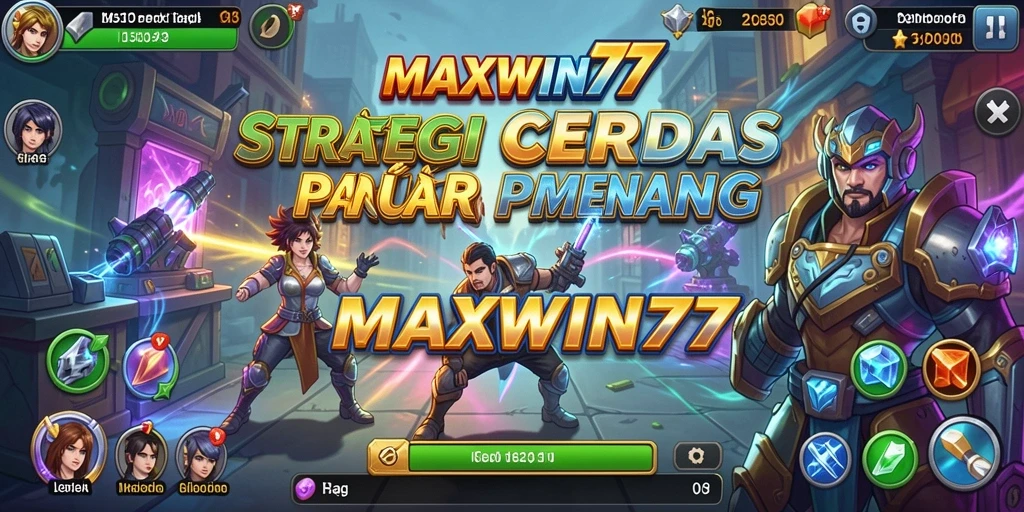 Tampilan gameplay menarik dan strategi menawan di MAXWIN77.