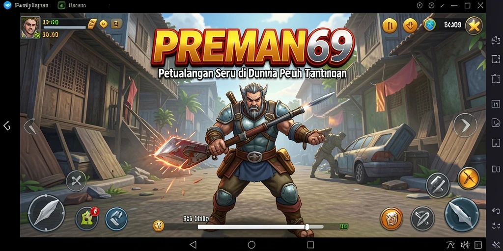 Screenshot gameplay PREMAN69 menampilkan aksi seru dan petualangan penuh tantangan.